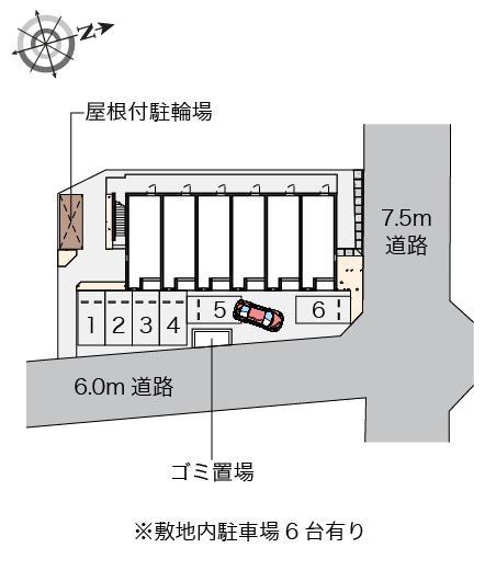 萩ヶ丘(52624)の駐車配置図