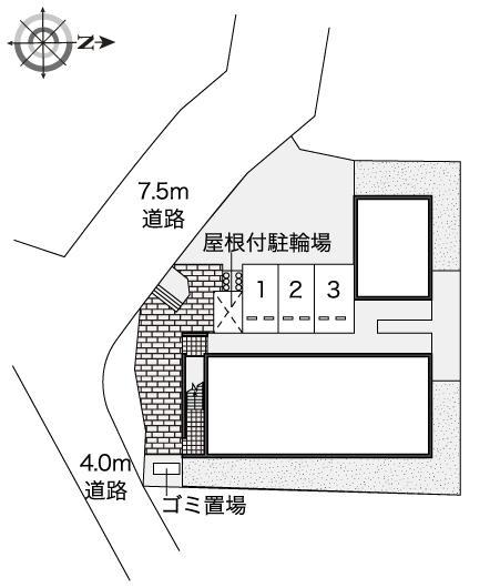 パッシィオーネ(44351)の駐車配置図