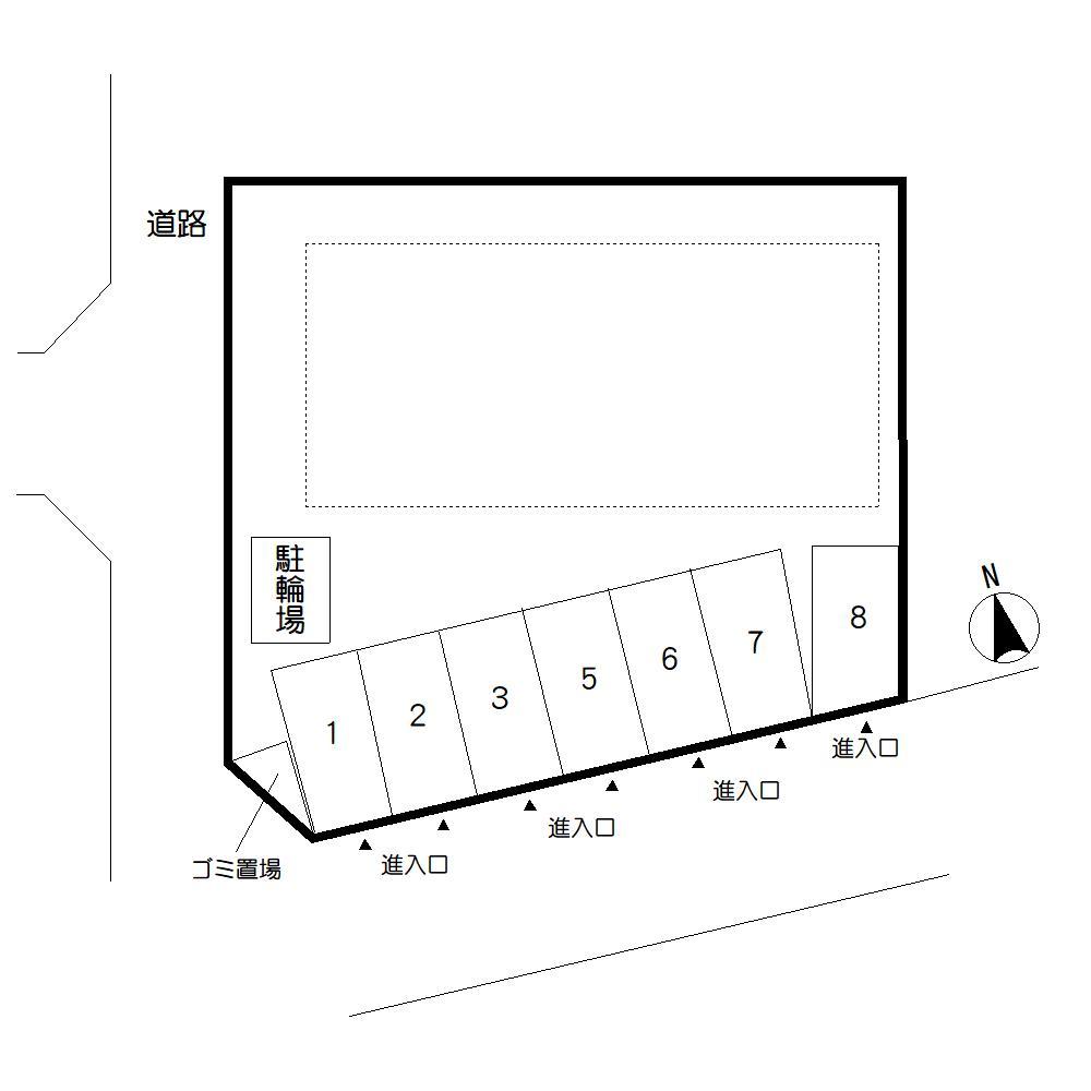 EQUINOX97の駐車配置図