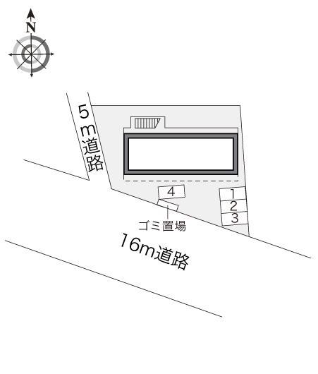 ＡｄｍｉｒａｔｉｏｎＮＥＸＴ(16421)の駐車配置図