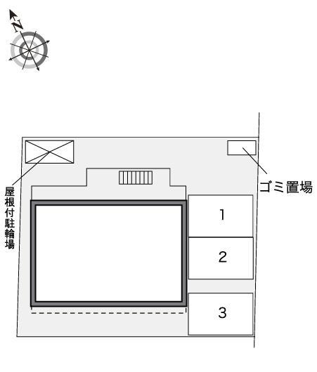 ハミングバード(30258)の駐車配置図