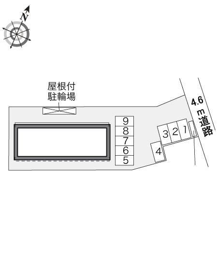 エントピア　Ⅱ(33633)の駐車配置図