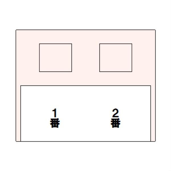 ブルーシエールの駐車配置図