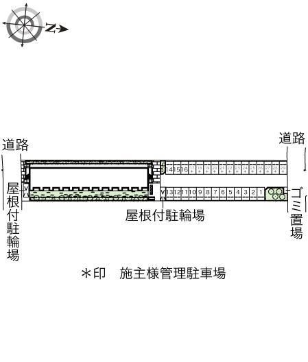 エスペランサ(47115)の駐車配置図