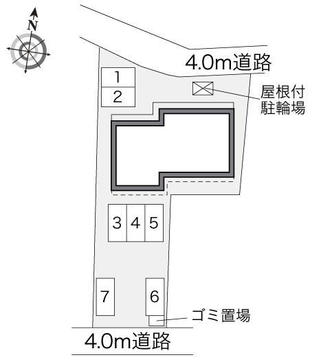 グリーンパル滝道(29462)の駐車配置図