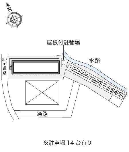 かみどう(15217)の駐車配置図