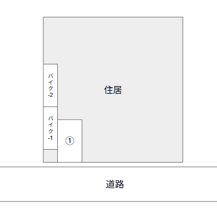 ＡＺＥＳＴ世田谷松原の駐車配置図