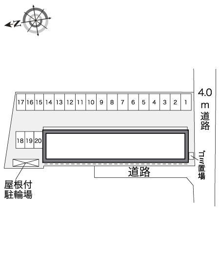 中村(32105)の駐車配置図