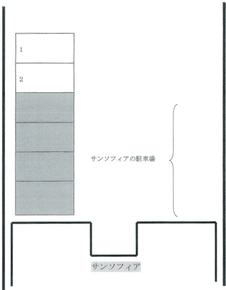 ３１４の駐車配置図