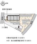 タウンコート羽生Ｍ　敷地外駐車場(46114)の駐車場