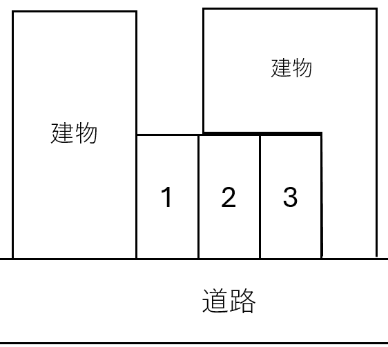 パークテラス汐入第2の駐車配置図