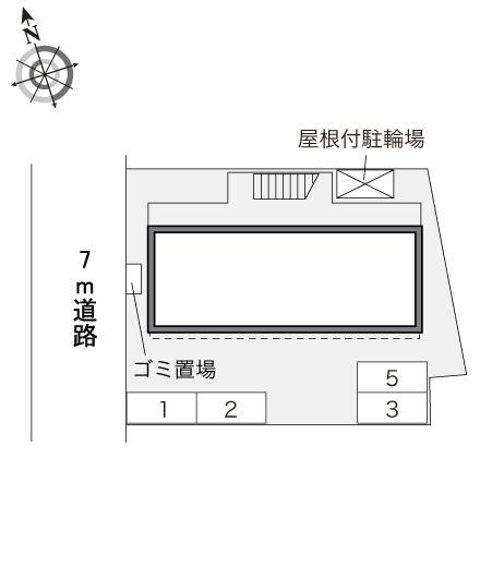 パークサイド(15200)の駐車配置図