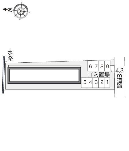 コンフォート・Ｎ(20309)の駐車配置図