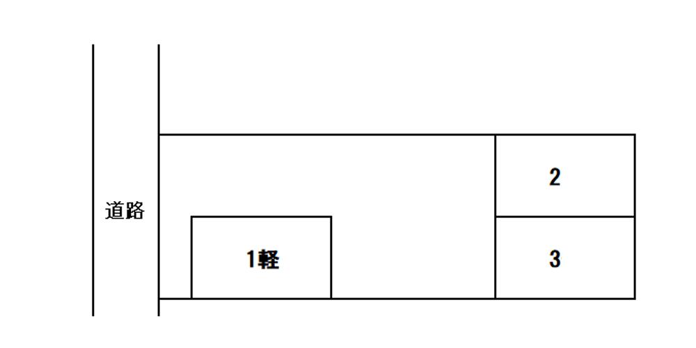 本町Ｎパーキングの駐車配置図