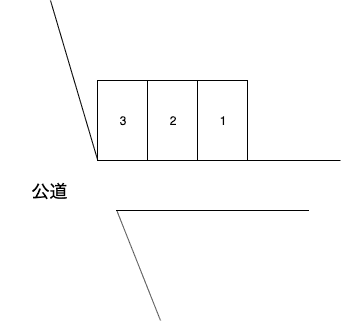 徳丸4丁目駐車場の駐車配置図