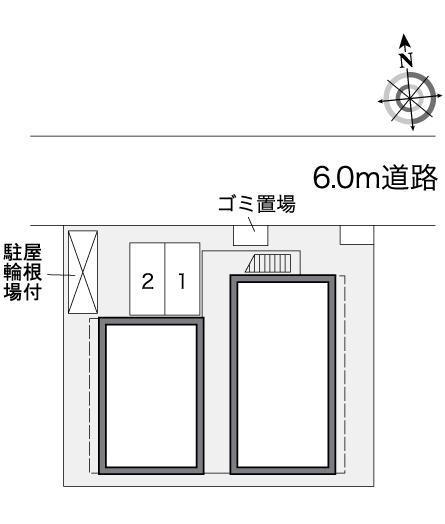 ネオフォレスト(26887)の駐車配置図