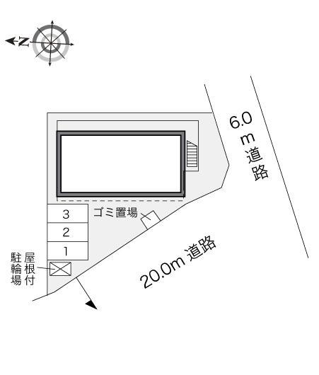 メイ(24668)の駐車配置図