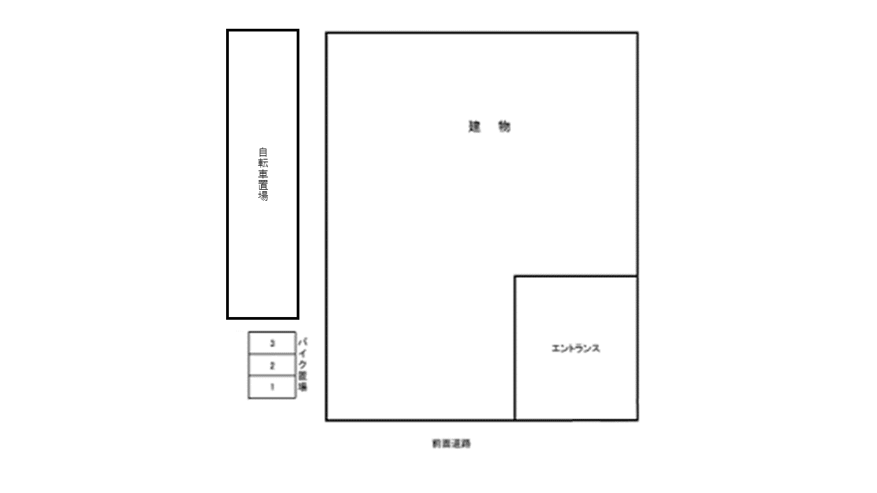 リヴシティ立川ミッドの駐車配置図