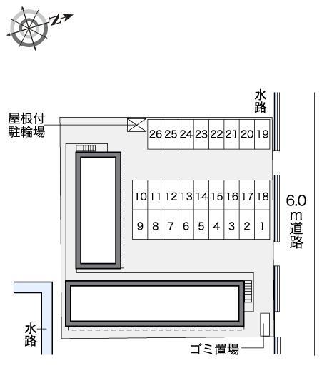 ＢＡＭＢＯＯ(32829)の駐車配置図