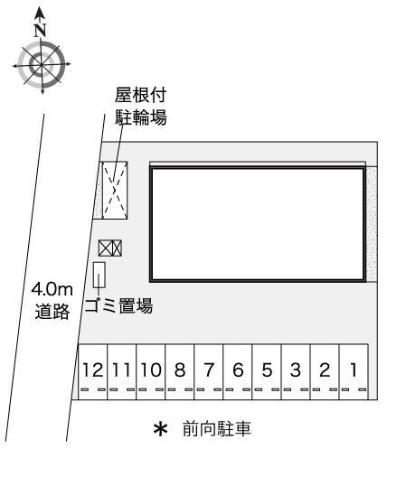プログレ　フクトミ(46109)の駐車配置図