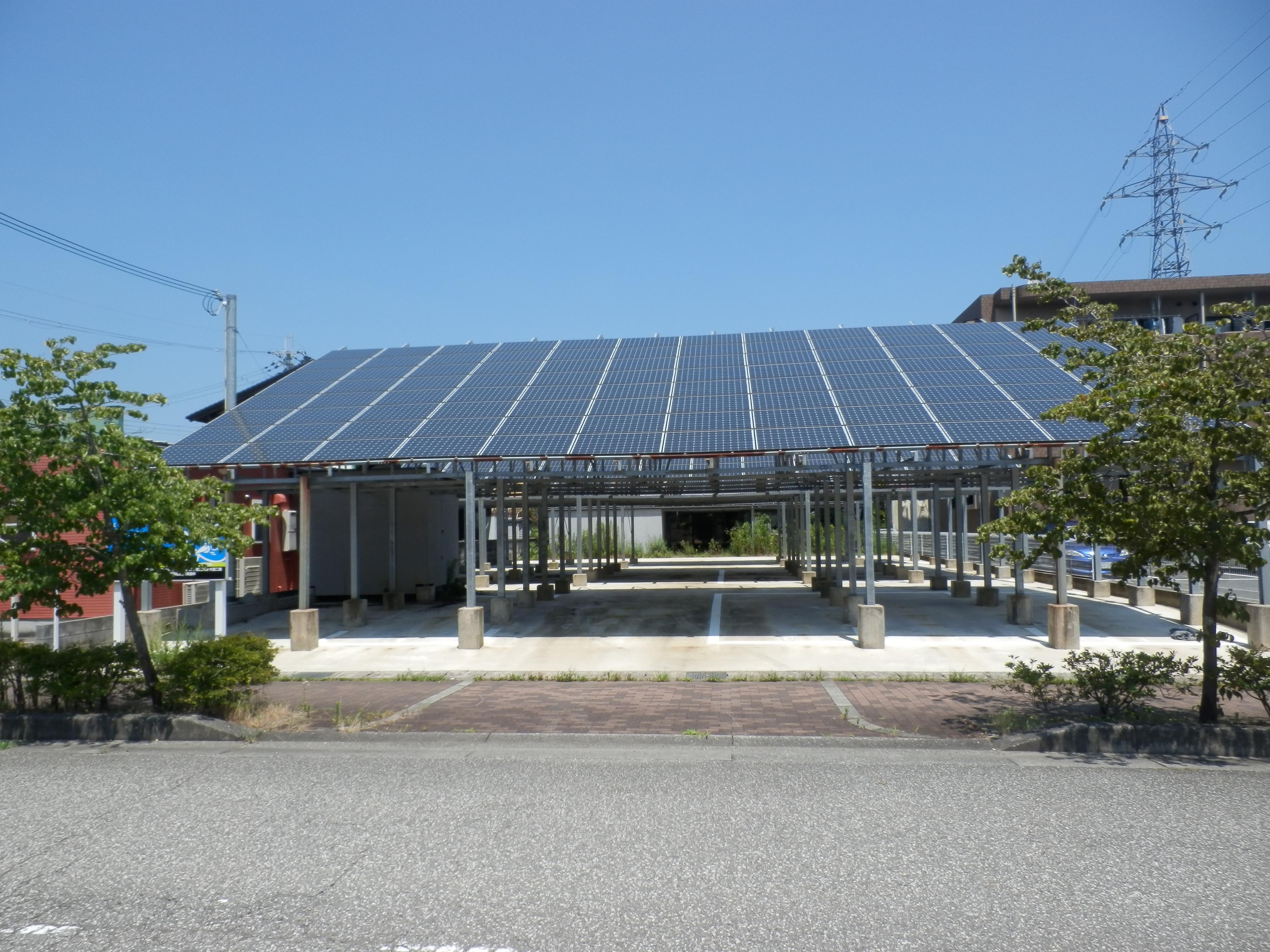 高屋988-3　月極駐車場の外観・駐車場イメージ1枚目