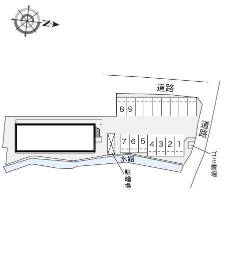 浜ノ宮(18951)の駐車配置図