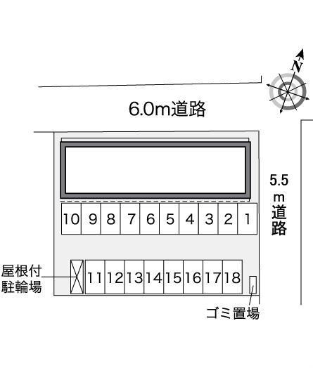 春風(35270)の駐車配置図
