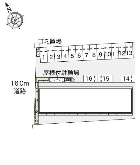 ファミールAi(45426)の駐車配置図