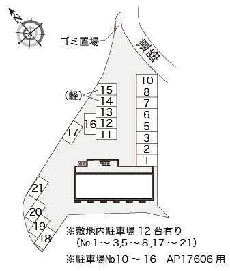 須磨の森(13508)の駐車配置図