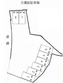 公園前駐車場の駐車場