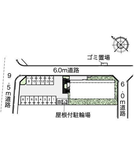 シーガーデン(43174)の駐車配置図
