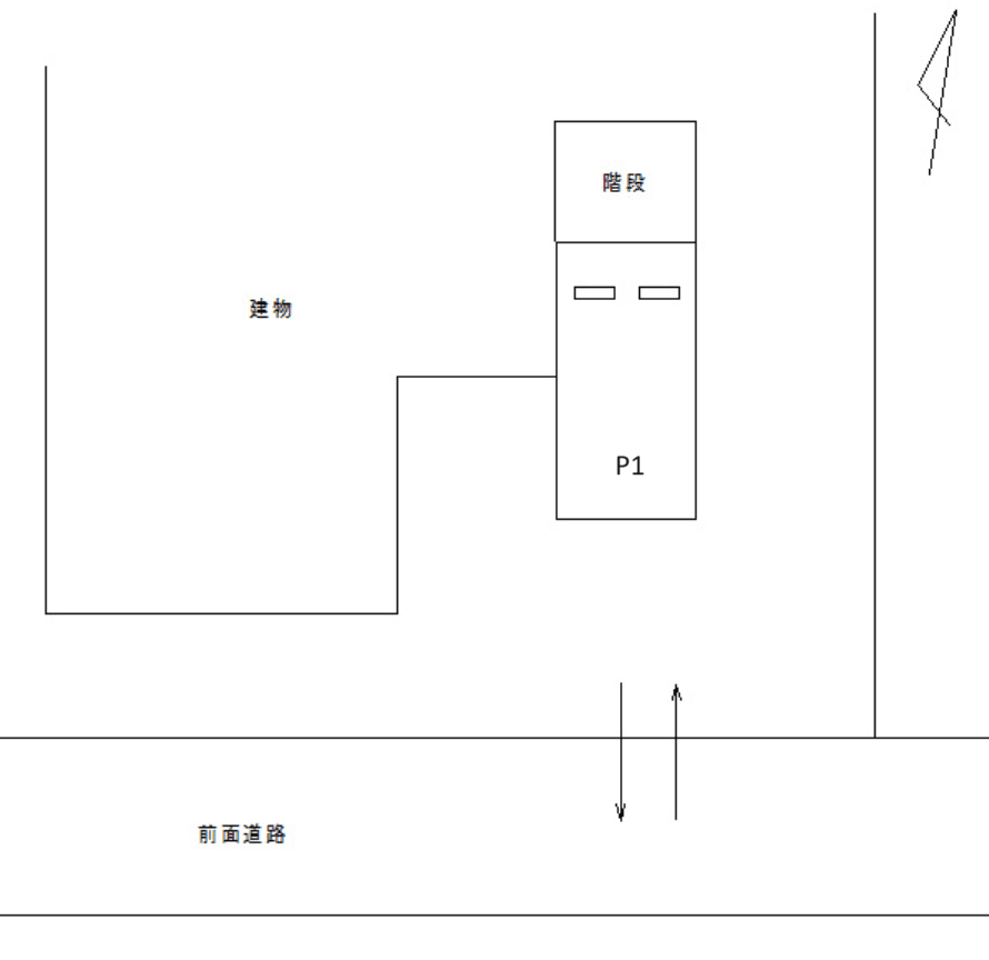 FKキトウ駐車場の駐車配置図