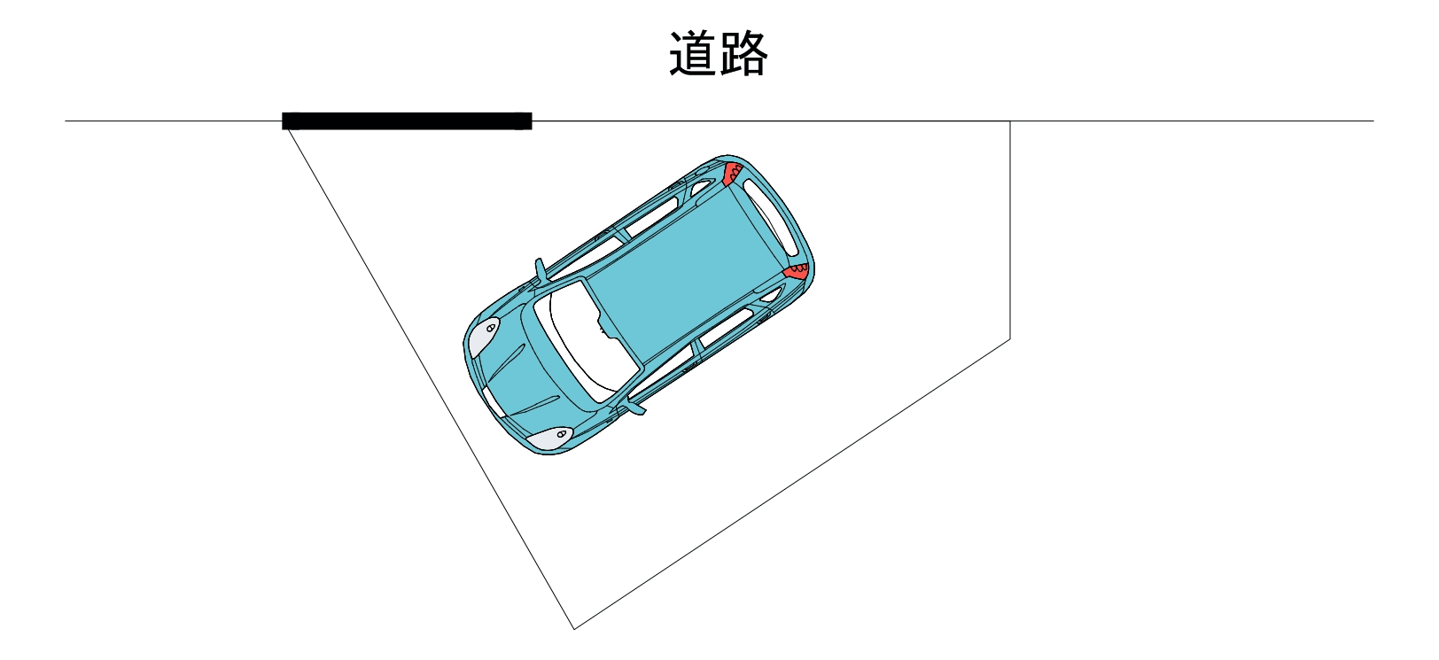 シェーヌ田園調布駐車場の駐車配置図