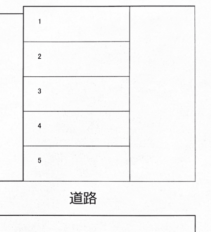 林駐車場の駐車配置図