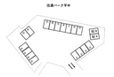 住通パーク平中の駐車場