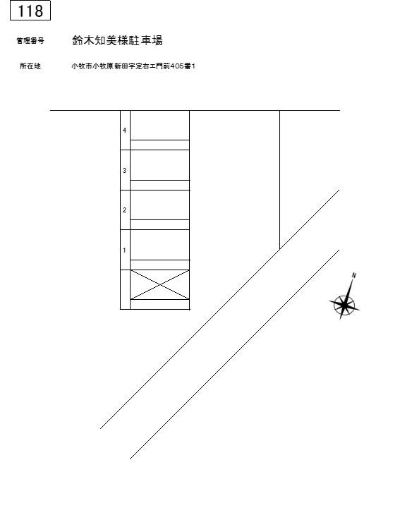 J‐118の駐車配置図
