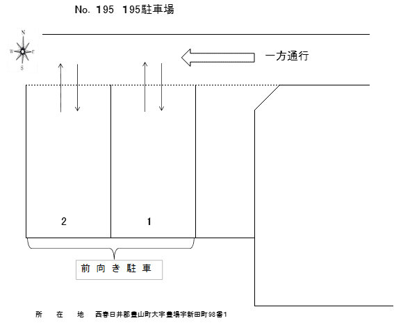J-195の駐車配置図
