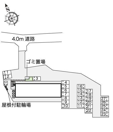 善(47360)の駐車配置図