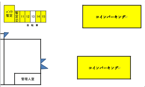 リヴシティ東池袋の駐車配置図