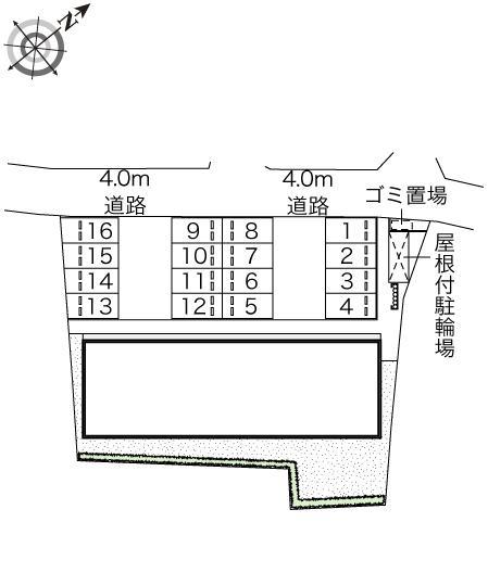 バンエム ジー(46440)の駐車配置図