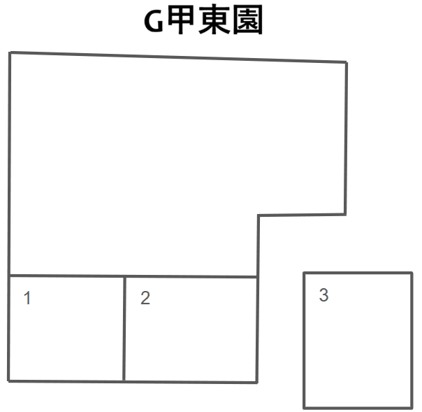 グランディア甲東園の駐車配置図
