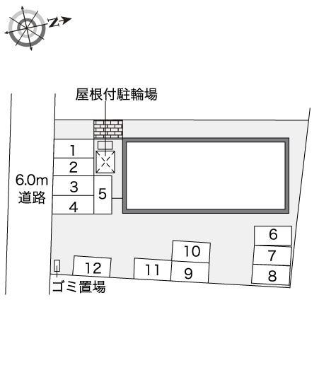 温泉町(44381)の駐車配置図