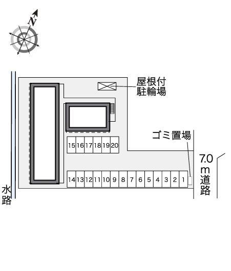 ルーツ リミテッド(41089)の駐車配置図
