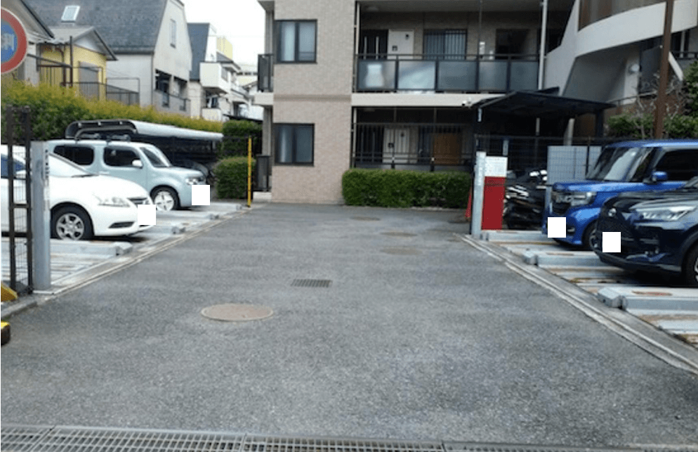 レクセルマンション中神第2の外観・駐車場イメージ1枚目