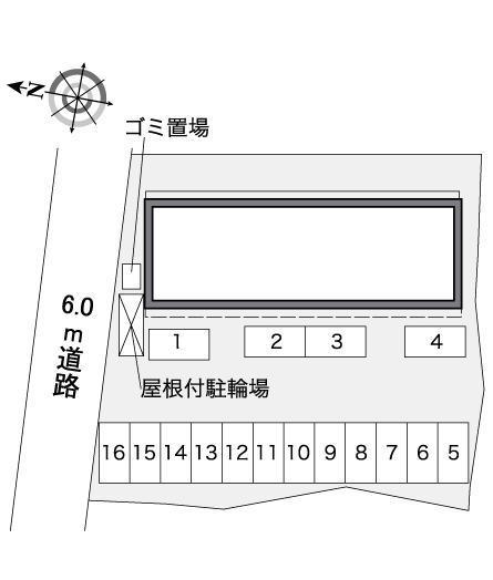 輝き(37839)の駐車配置図