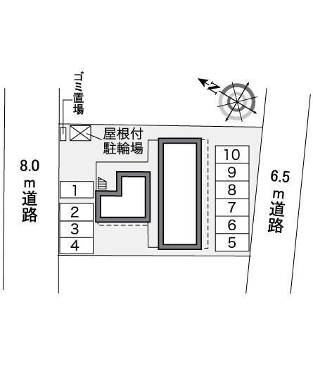 H&S(35627)の駐車配置図
