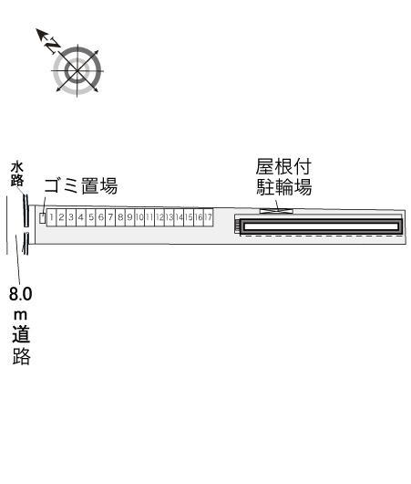 サンシャインヒコネ(29821)の駐車配置図