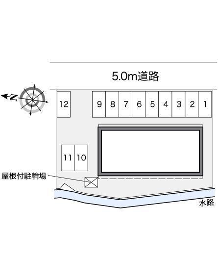 セントポーリア(39399)の駐車配置図
