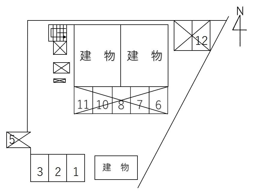 81010MAISON PREMIERの駐車配置図