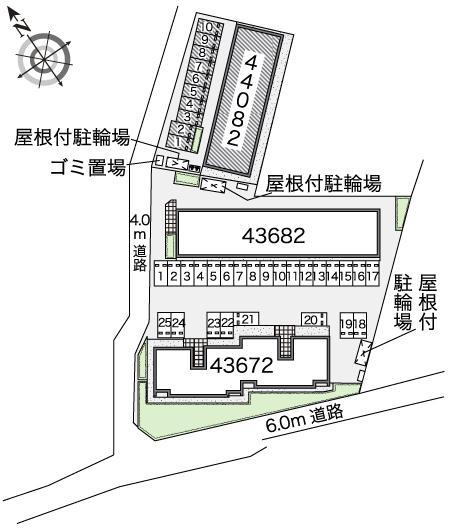 空(44082)の駐車配置図
